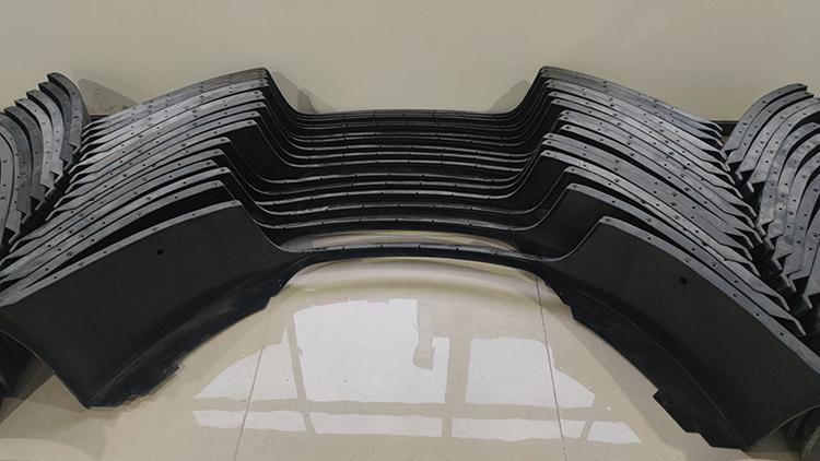 Reaction Injection Moulding RIM plastic Car bumper shell